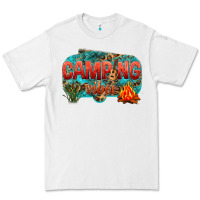 White camping vibes Premium Tee - NancyCooperArtShop