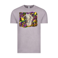 Vintage Zinc mardi gras goat fleur de lis Vintage Tee - RanaPortraitStore