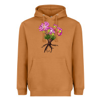 Meerkat Bitterroot Flower Heavyweight Hoodie - LillyAllenDesigns