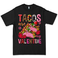Black tacos are my valentine Premium Tee - NancyCooperArtShop