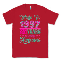 Red made in 1997, 25 years of being awesome Classic Tee - Jasminsmagicworld