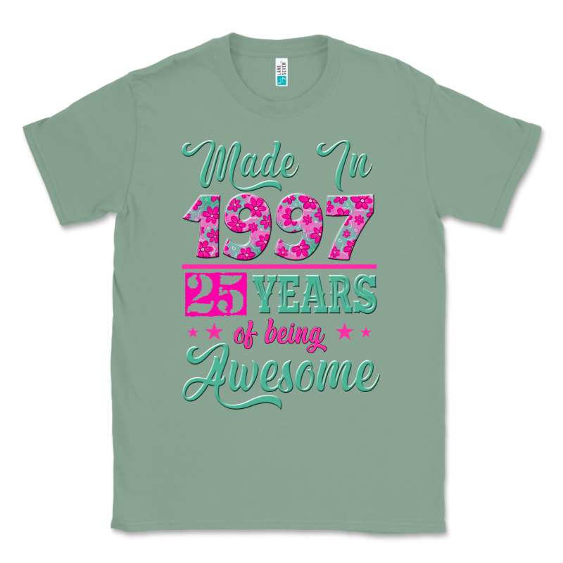 Made In 1997, 25 Years Of Being Awesome Classic Tee by Jasminsmagicworld | Teevron