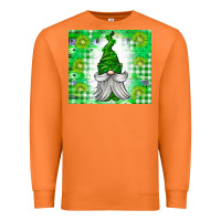 Carrot St. Patricks Day Gnome Premium Sweatshirt - CowhideDigitalArt