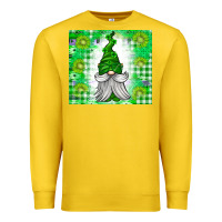 Lemon St. Patricks Day Gnome Premium Sweatshirt - CowhideDigitalArt