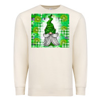 Sandshell St. Patricks Day Gnome Premium Sweatshirt - CowhideDigitalArt