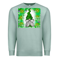 Seafoam St. Patricks Day Gnome Premium Sweatshirt - CowhideDigitalArt