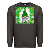 Smoke St. Patricks Day Gnome Premium Sweatshirt - CowhideDigitalArt