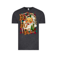 Vintage Black Ho Ho Ho Santa Vintage Tee - Bettercallsaul