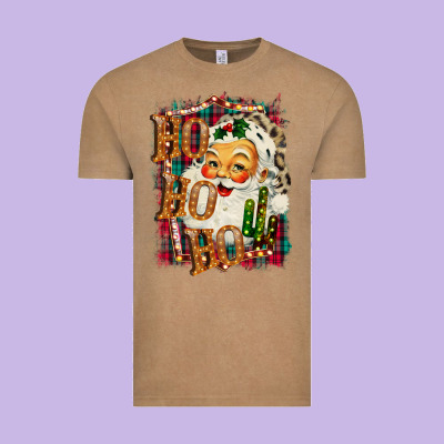 Ho Ho Ho Santa Vintage Tee Designed By Bettercallsaul