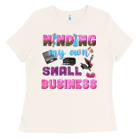 Bone mind my own small business Ladies Tee - NancyCooperArtShop