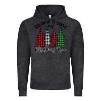 Vintage Black rocking around the christmas tree Vintage Hoodie - Bettercallsaul