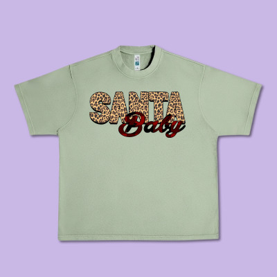 Santa Baby Urban Heavy Tee Designed By Bettercallsaul