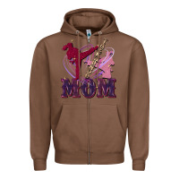 Chestnut Taekwondo mom Mother's Day Zipper Hoodie - FaDigitalArtStudio