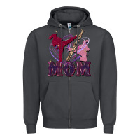 Smoke Taekwondo mom Mother's Day Zipper Hoodie - FaDigitalArtStudio