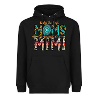 Black Only The Best Moms Get Promoted To Mimi Heavyweight Hoodie - CowhideDigitalArt