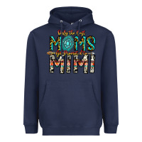 Navy Only The Best Moms Get Promoted To Mimi Heavyweight Hoodie - CowhideDigitalArt
