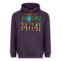 Plum Only The Best Moms Get Promoted To Mimi Heavyweight Hoodie - CowhideDigitalArt