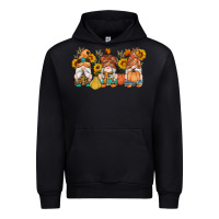 Black fall gnomes pumpkin sunflowers Urban Hoodie - Artiststas