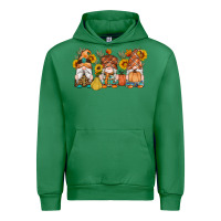 Emerald fall gnomes pumpkin sunflowers Urban Hoodie - Artiststas
