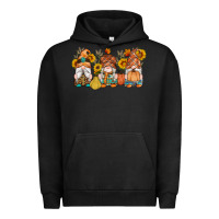 Fall Gnomes Pumpkin Sunflowers Urban Hoodie | Teevron