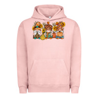 Pigment Salmon fall gnomes pumpkin sunflowers Urban Hoodie - Artiststas