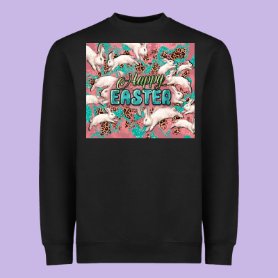 Easter Bunny  Tumbler Easter Day Heavyweight Sweatshirt Designed By Howdyjamesfarm