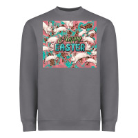Storm Easter Bunny  tumbler Easter Day Heavyweight Sweatshirt - HowdyJamesFarm