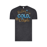Vintage Black Baby It s Cold Outside Vintage Tee - Bettercallsaul