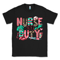 Black nurse on duty Classic Tee - RanaPortraitStore