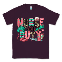 Plum nurse on duty Classic Tee - RanaPortraitStore