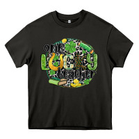 Asphalt one lucky teacher Heavy Core Tee - MaliasSmallBusiness