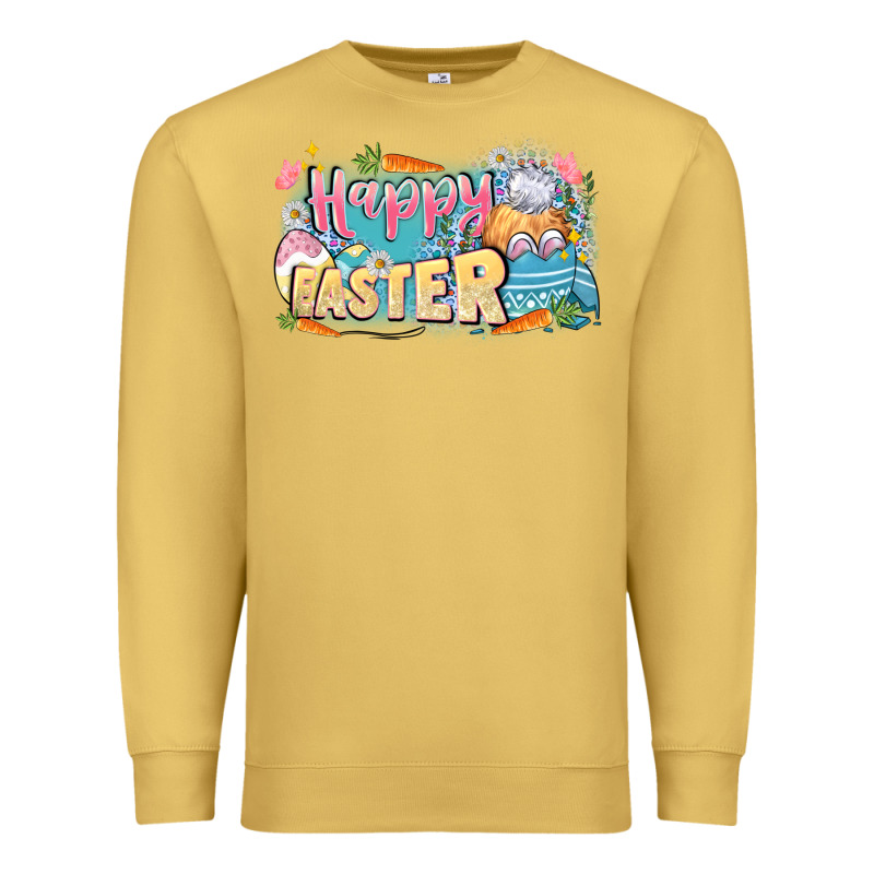 Happy Easter Premium Sweatshirt by LillyAllenDesigns | Teevron