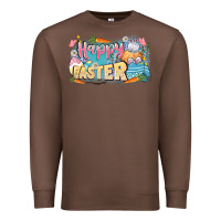 Chestnut Happy Easter Premium Sweatshirt - LillyAllenDesigns