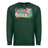 Sports Green Happy Easter Premium Sweatshirt - LillyAllenDesigns