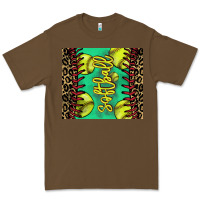 Cacao softball leopard Premium Tee - NancyCooperArtShop