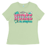 Matcha nurse in progress Ladies Tee - NancyCooperArtShop