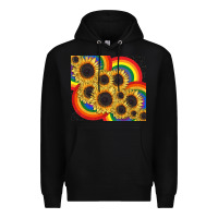 Black Pride sunflower tumbler Premium Hoodie - FaDigitalArtStudio