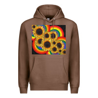 Chestnut Pride sunflower tumbler Premium Hoodie - FaDigitalArtStudio