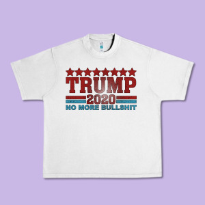 Trump 2020 Urban Heavy Tee Designed By Bettercallsaul