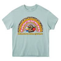 Arona back to school rainbow hello second grade Heavy Core Tee - AdoDesignShop