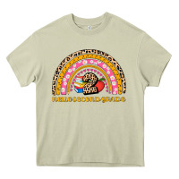 Mossy back to school rainbow hello second grade Heavy Core Tee - AdoDesignShop