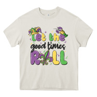 Cream let the good times roll Heavy Core Tee - MaliasSmallBusiness