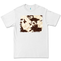 White brown cowhide background Premium Tee - NancyCooperArtShop