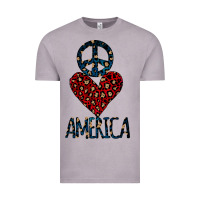 Vintage Zinc Peace Love America Vintage Tee - Bettercallsaul