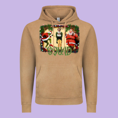 Christmas Friends Squad Vintage Hoodie Designed By Bettercallsaul