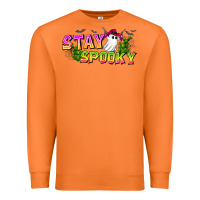 Carrot Stay Spooky Premium Sweatshirt - CowhideDigitalArt