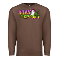 Chestnut Stay Spooky Premium Sweatshirt - CowhideDigitalArt