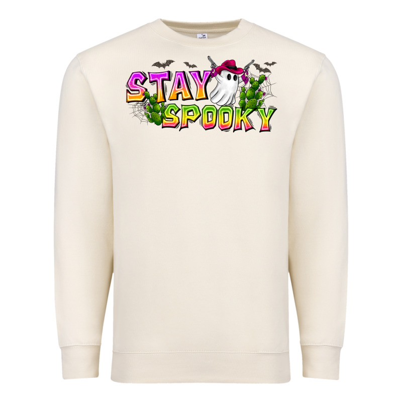 Stay Spooky Premium Sweatshirt by CowhideDigitalArt | Teevron