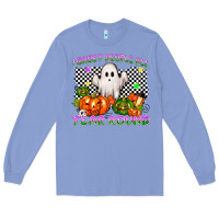 Colony Blue I ghost people all year round Long Sleeve Tee - NancyCooperArtShop
