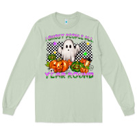 Matcha I ghost people all year round Long Sleeve Tee - NancyCooperArtShop